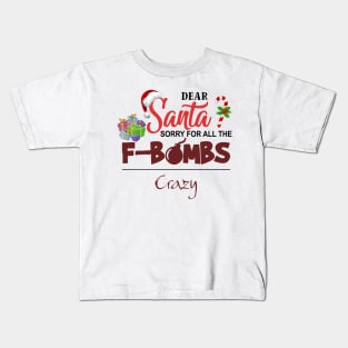 Santa Crazy Kids T-Shirt